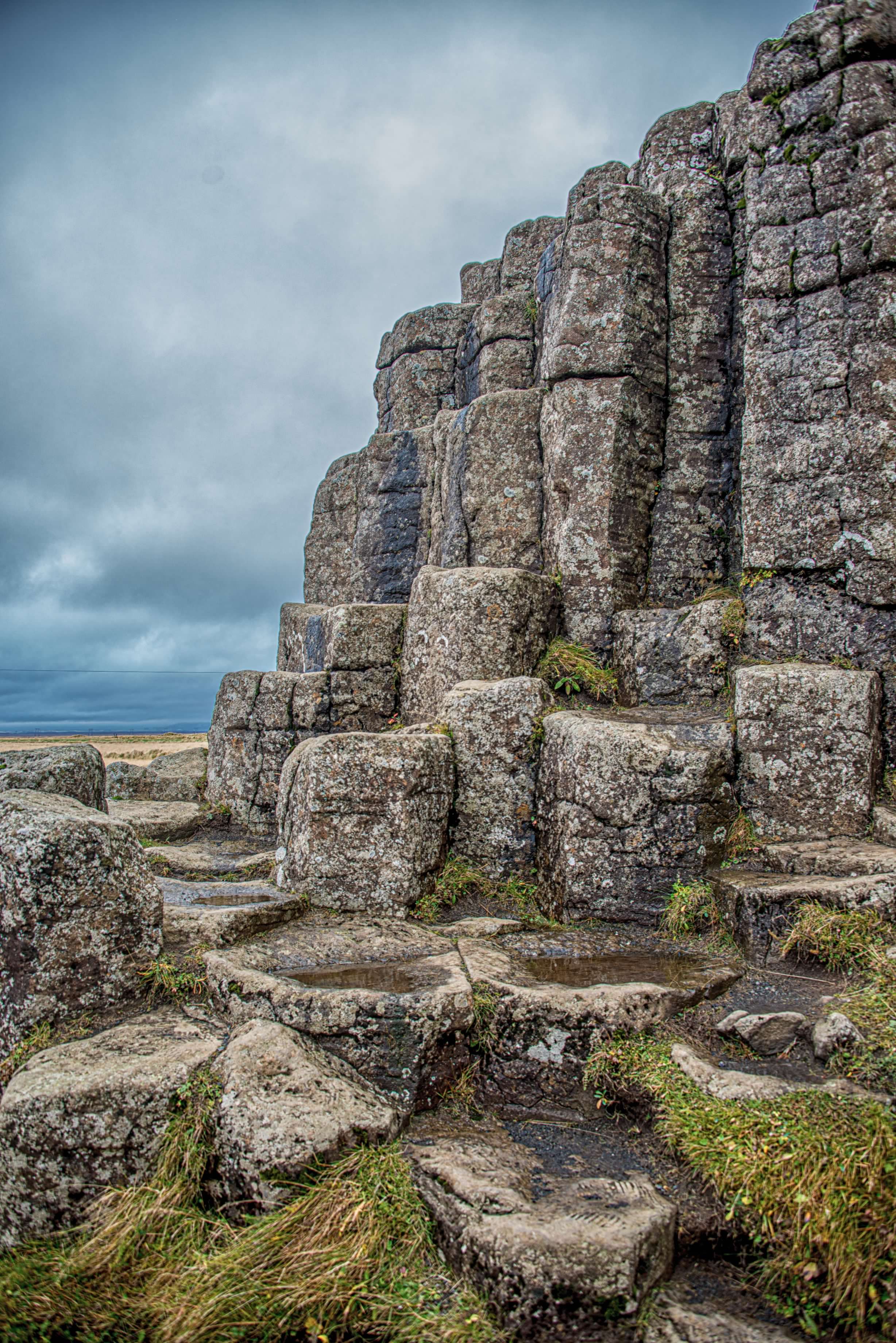 Iceland - Basalt Rock Steps