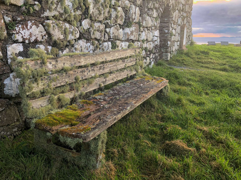 Isle of Skye - Old Church Bench