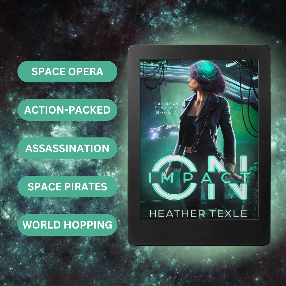 On Impact. Space opera, action-packed, assassination, space pirates, world-hopping