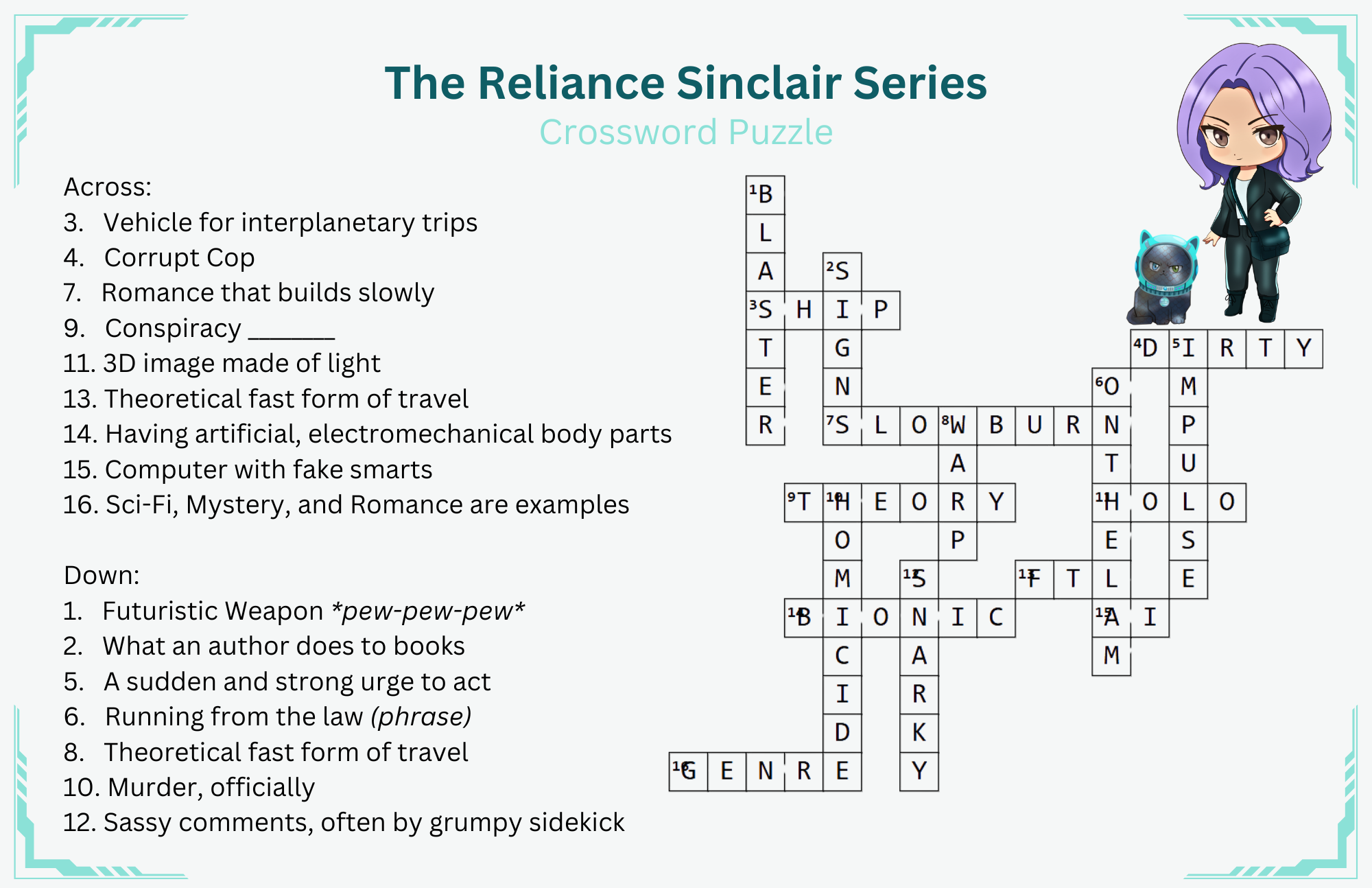 Crossword Answer Key