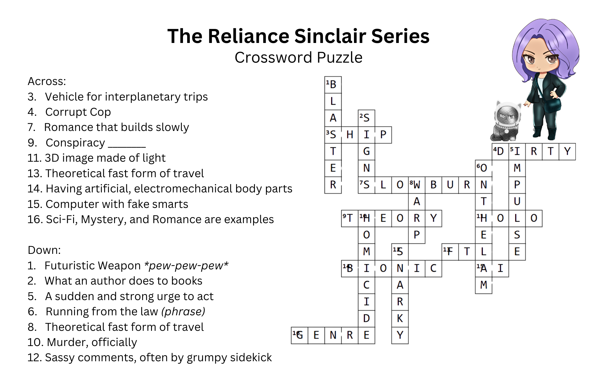 Crossword Answer Key